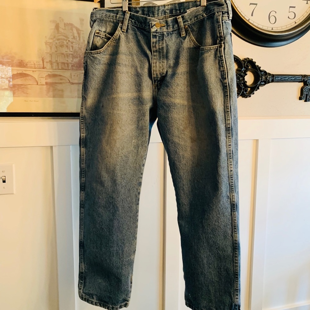 Vintage Wrangler Straight Jeans Size 38x29 k205
